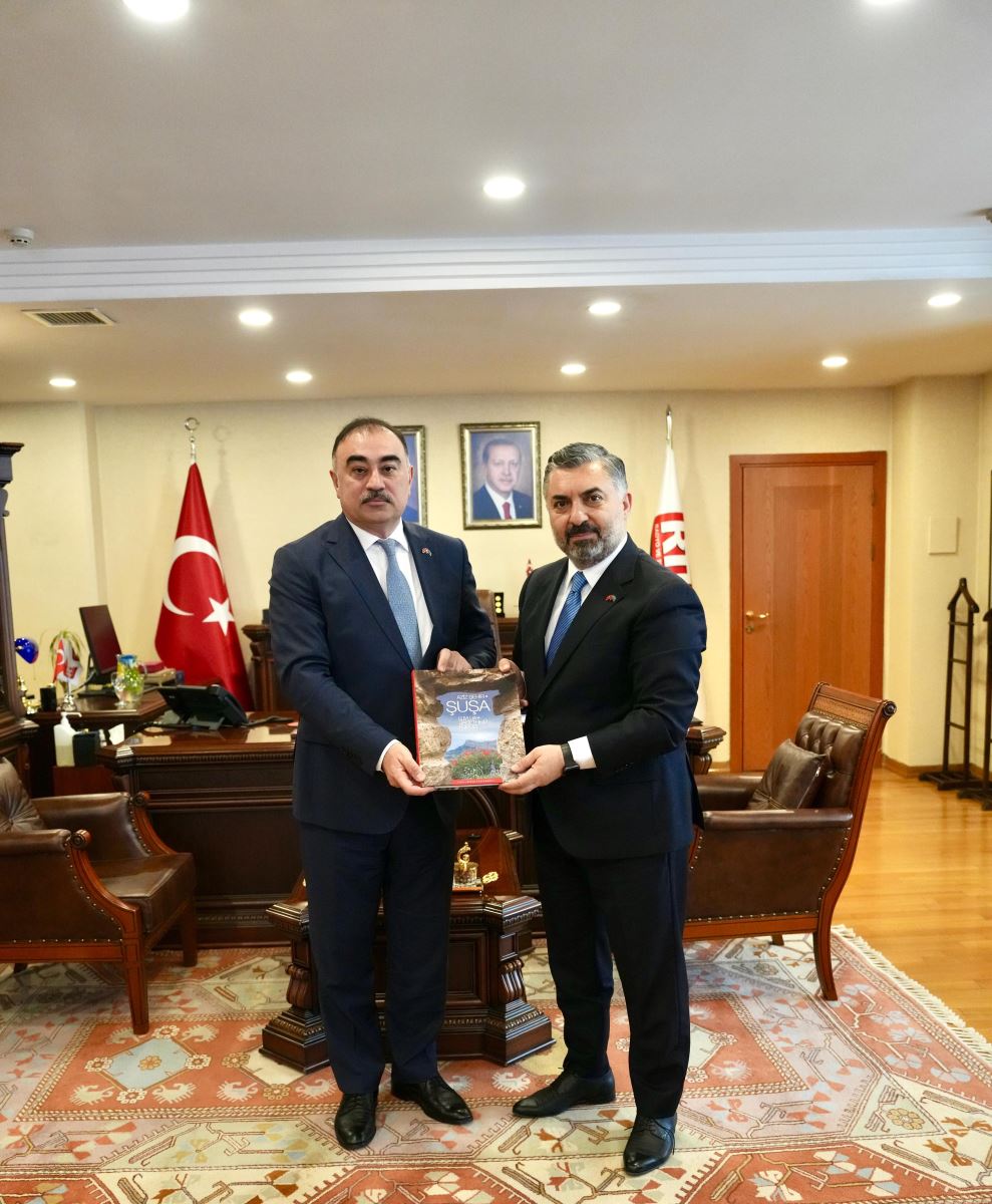Azerbaycan Ankara Büyükelçisi Sn. Reşad Memmedov' dan RTÜK'e Önemli Ziyaret