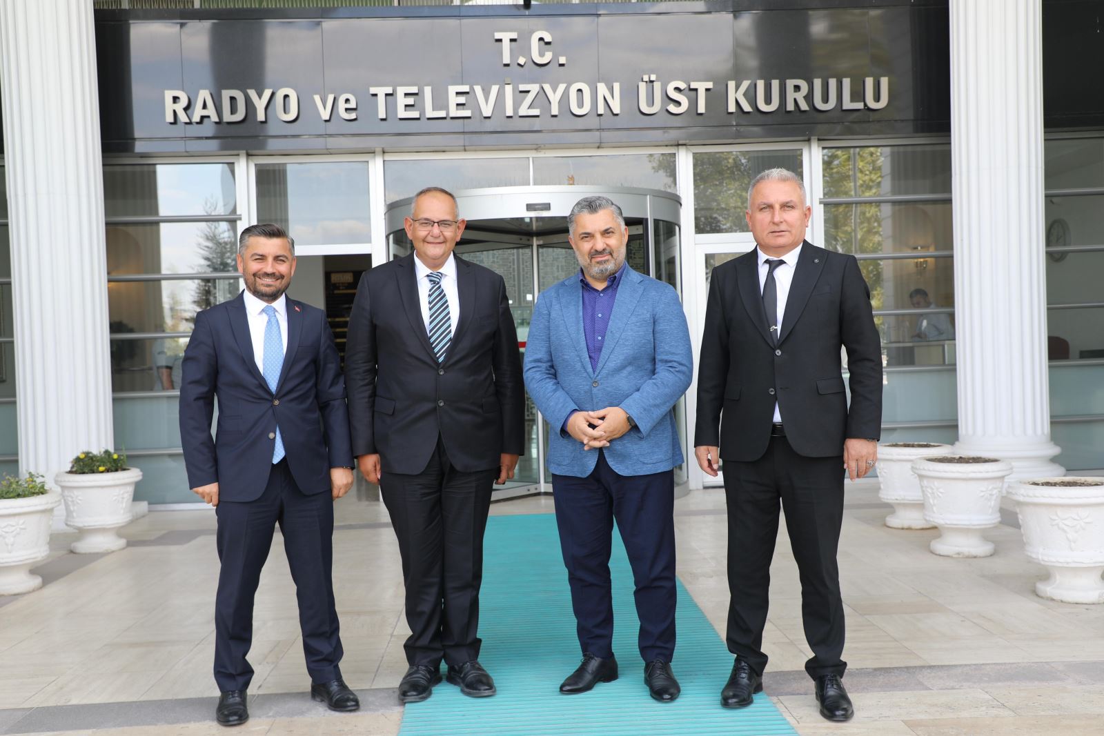 Kuzey Kıbrıs Türk Cumhuriyeti Yayın Yüksek Kurulu heyeti RTÜK’ü ziyaret etti.