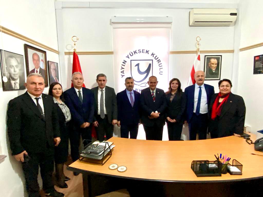 RTÜK Heyeti KKTC‘de…